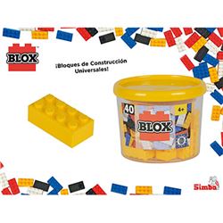 Blox-bote con 40 bloques amarillos - 33318857