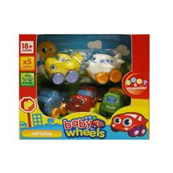 Pack 5 vehiculos baby wheels - 93931398