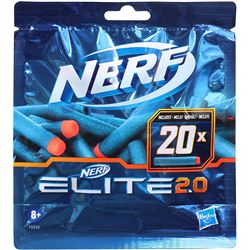 Nerf elite 20 dardos (f0040) - 25500350