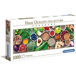 Puzzle 1000 pz. panorama verduras saludables - 06639518.1