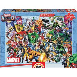 Puzzle 1000 pz. los heroes de marvel - 04015193