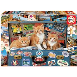 Puzzle 200 pz gatitos viajeros - 04018065