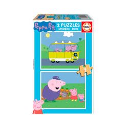 Puzzle 2x9 pz peppa pig - 04017156