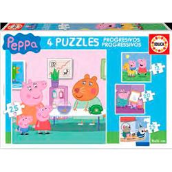 Puzzle progresivos peppa pig 12-16-20-25 - 04016817