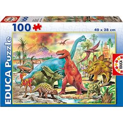 Puzzle junior 100 pz. dinosaurios - 04013179