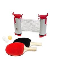 Set ping pong portatil compacto 2 palas+2 pelotas - 11101732