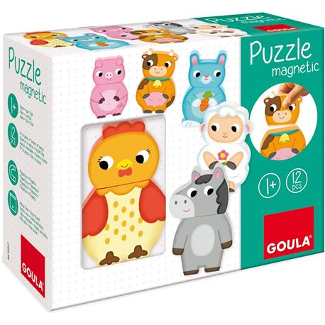 Puzzle magnetico intercambiable granja (goula) - 09555245