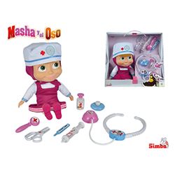 Masha y el oso - muñeca doctora con maletin - 33306542