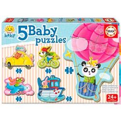 Baby puzzle animales al volante - 04017141