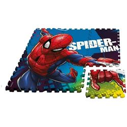 Puzzle eva alfombra 9 pzas spiderman - 12485580