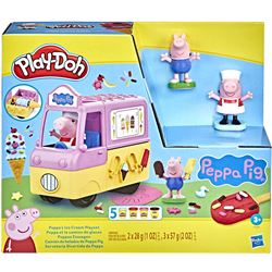 Playdoh camion de helados de peppa pig - 25597963
