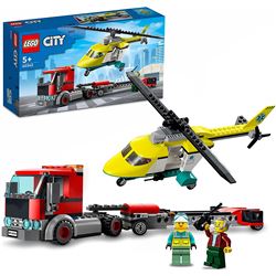 Lego city transporte del helicoptero de rescate - 22560343