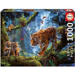 Puzzle 1000 pz tigres en el arbol - 04017662
