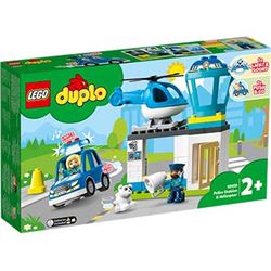 Lego duplo comisaria de policia y helicoptero - 22510959