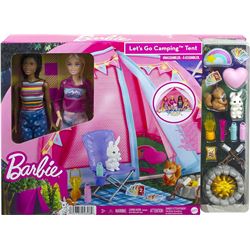 Barbie vamos de camping malibu y brooklyn - 24504806