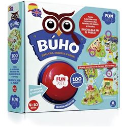 Buho puzzle boton 100 palabras - 59509001