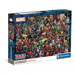Puzzle 1000 pz. impossible marvel (compact box) - 06639709