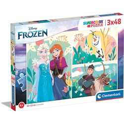 Puzzle 3x 48 pz. frozen - 06625284