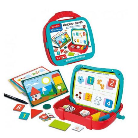 Maletin magnetico numeros y formas - 06655493