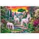 Puzzle 2000 pz. jardin con unicornios - 06632575.1