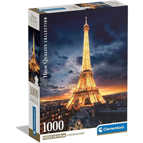 Puzzle 1000 pz. tour eiffel - 06639703
