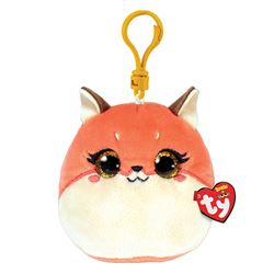 Squish clip roxie pink fox 9 cm. - 20139560