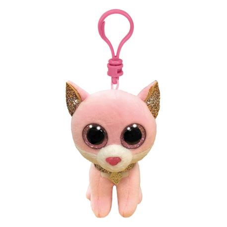 Clip fiona pink cat 8.5 cm. - 20135247