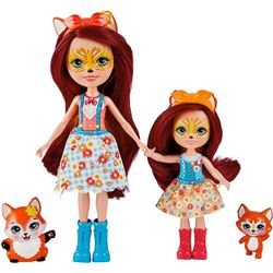 Enchantimals hermanas felicity y feana fox (hvf81) - 24500902
