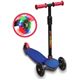 Patinete 3 ruedas azul con luces led - 56733019.1