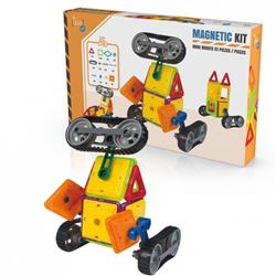 Magnetic kit obra robots 51 pzas. - 80300634