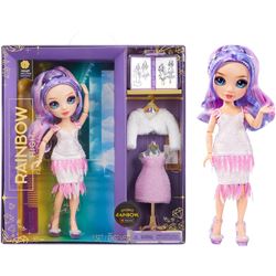 Rainbow high muñeca fantastic fashion violet - 37758738