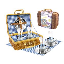 Set picnic en cesta de mimbre 205117 - 80300198