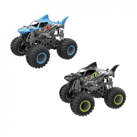 Monster car tiburon rc escala 1:16 stdo8(00823) - 80300823