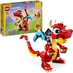 Lego creator dragon rojo - 22531145