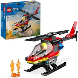 Lego city helicoptero de rescate de bomberos - 22560411