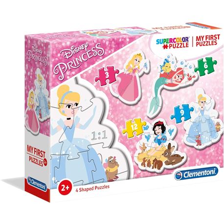 My first puzzle 3-6-9-12 princess - 06620813