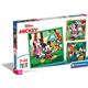 Puzzle 3x48 square mickey and friends - 06625298