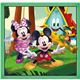 Puzzle 3x48 square mickey and friends - 06625298.1