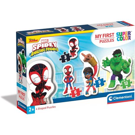 My first puzzle 3-6-9-12 spidey marvel - 06620836