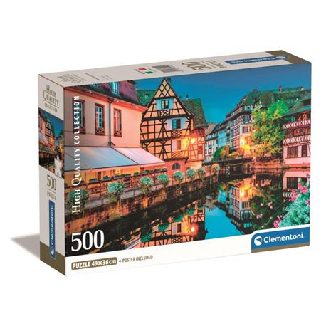 Puzzle 500 pz. el casco antiguo de strasbourg - 06635544