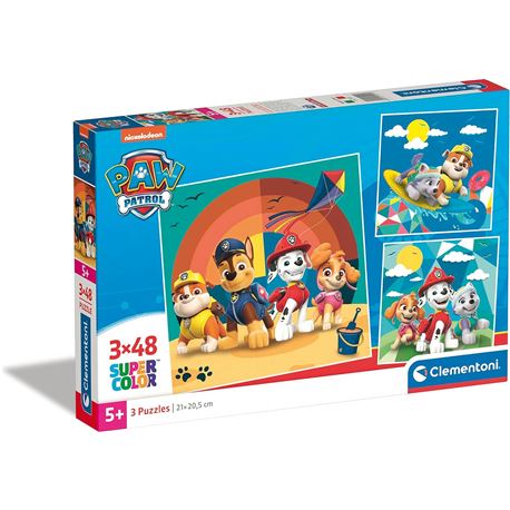 Puzzle 3x48 square paw patrol - 06625291