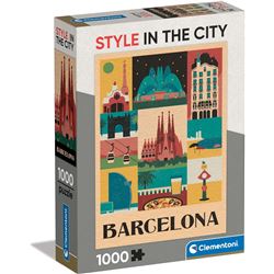 Puz.1000 pz.style in the city barcelona compact