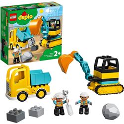 Lego duplo camion y excavadora con orugas - 22510931