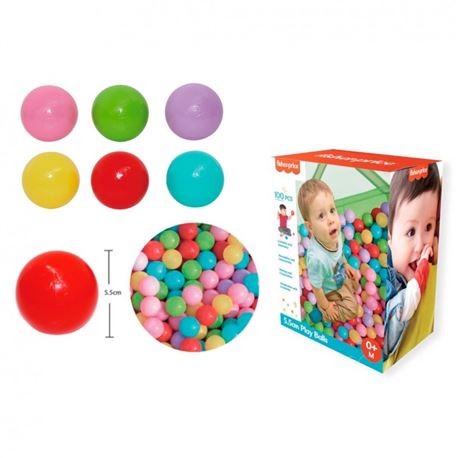 Pack 100 pelotas multicolor fisher price - 56733176