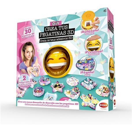Crea tus pegatinas 3d - 03502665