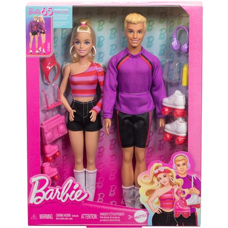 Barbie y ken pack 2 muñ.patinadores (hxk90) - 24523243