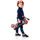 Patinete 2 ruedas plegable rojo - 26524242.3