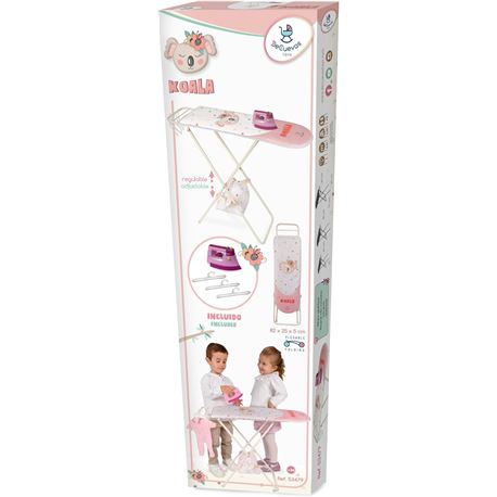 Planchador plegable con plancha y perchas - 48253479