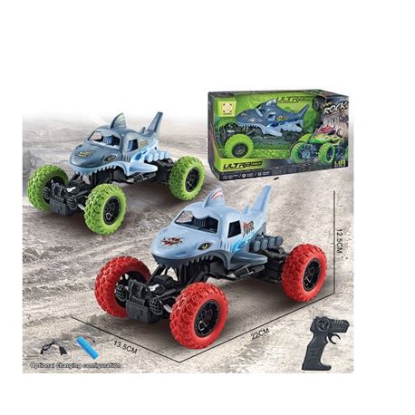 Coche tiburon rc 1:18 cargador usb - 80216859