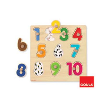 Puzzle numeros encables goula - 09553074